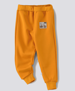 Babyqlo Full Length Jogger Pants - Yellow