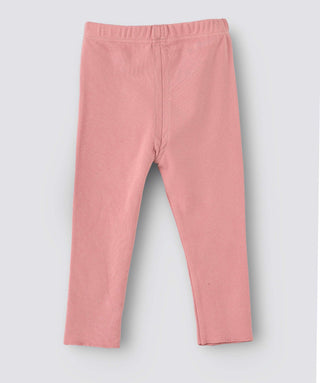 Babyqlo Full Length Star Patch Design Leggings - Pink