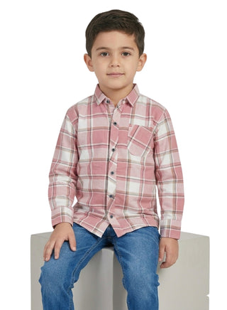 Boys printed collared summer shirt for casual outings