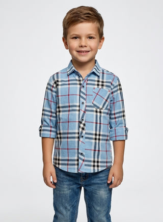 Boys cool print cotton casual shirt for everyday wear