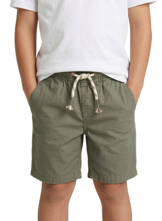 Green Cargo Shorts for Boys