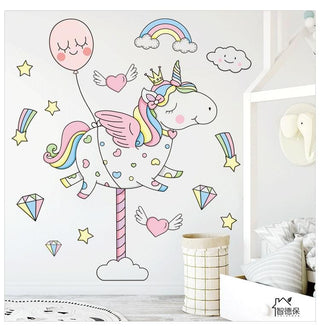 Baby Unicorn Wall Sticker For Baby and Kids Room