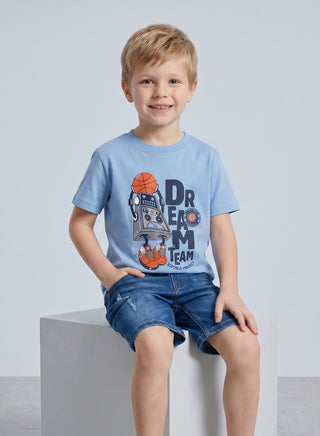 Boys Dream Team Robot T-Shirt