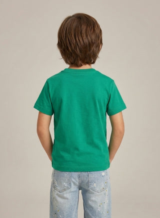 Boys Take The Step Printed T-Shirt