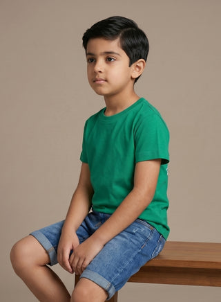Boys Game Over Green Back T-Shirt