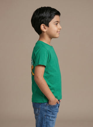 Boys Game Over Green Back T-Shirt