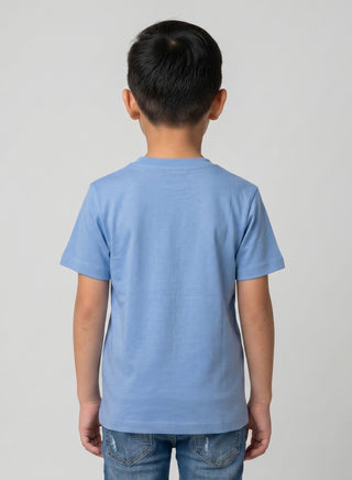 Boys Cool Robot Blue T-Shirt