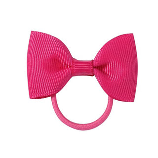 Sweet bow hair ties for girls set of 1 piece