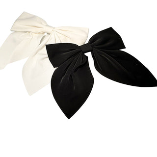 Classic satin hair bows 1 piece