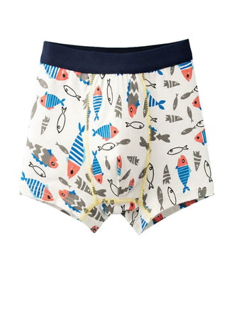 Boys Cotton Animal Sports Boxer Pack of 4