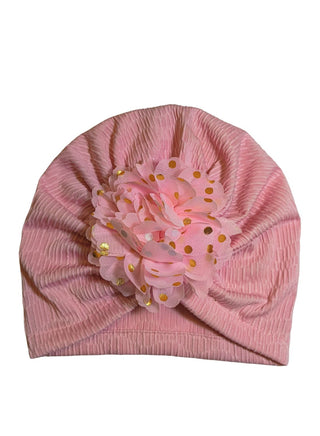Baby Girl Matching Cap and Socks Set
