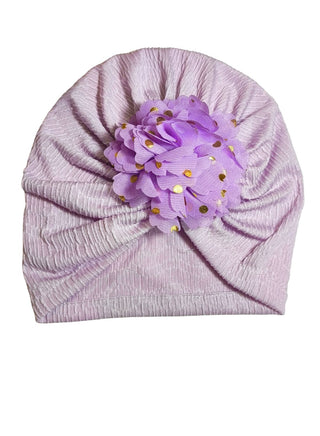 Baby Girl Floral Cap and Socks Set