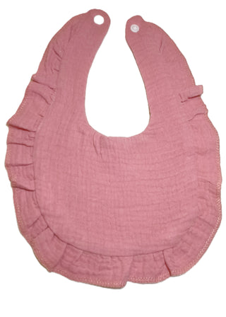 Baby Girl Feeding Bib Headband Set