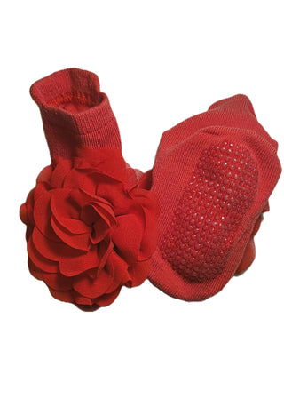 Baby Girl Flower Socks Headband Set