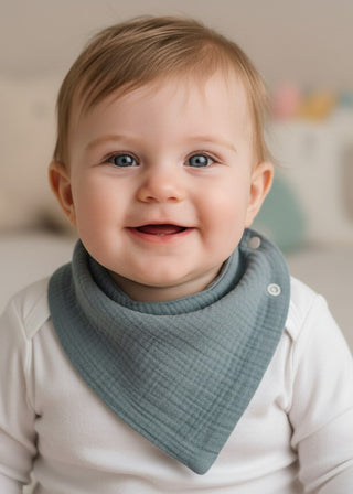 Baby Bandana Bibs Set of 3 Cotton