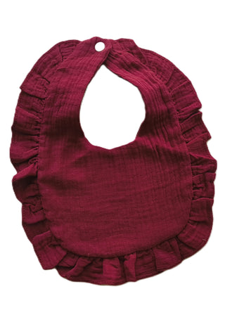 Cotton Muslin Baby Bibs Set of Two