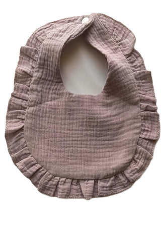 Cotton Muslin Baby Bibs Set of Two