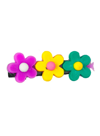 Girls Multicolor Hair Clips Set