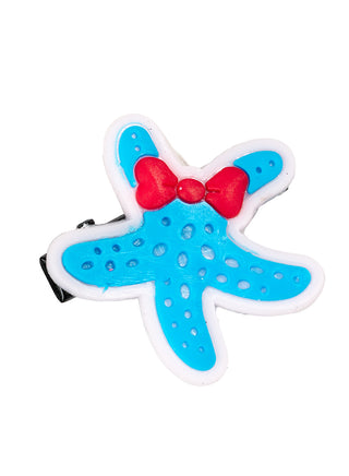 Kids Flower Star Hair Clips Pack