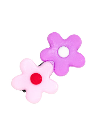 Girls Multicolor Hair Clips Pack