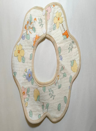Floral Print Waterproof Baby Bib