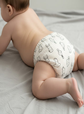 Muslin Bear Bunny Potty Training Pants Set of 3
