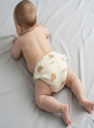 Muslin Bear Bunny Potty Training Pants Set of 3