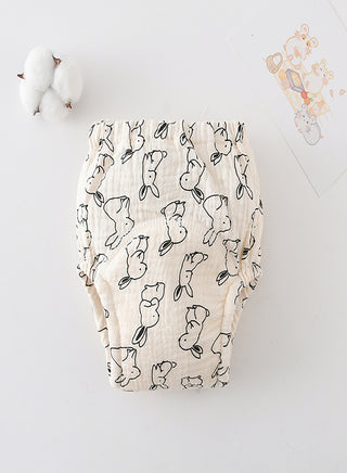 Muslin Bear Bunny Potty Training Pants Set of 3
