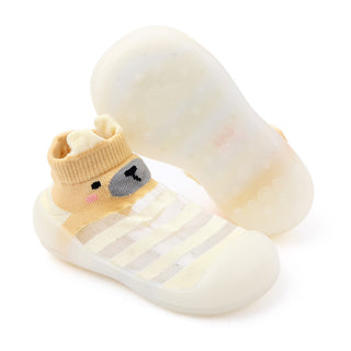 Babyqlo Soft-top Pool Shoes for Kids - Yellow