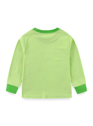 Glow Dinosaur Boys Cotton Pajama Night Set