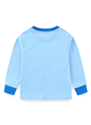 Glow Donut Bear Boys Cotton Pajama Set