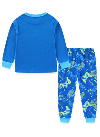 Glow Gaming Controller Boys Cotton Night Suit