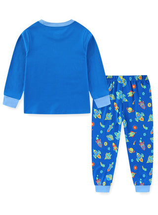 Glow Space Astronaut Boys Cotton Pajama Set