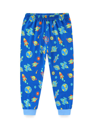 Glow Space Astronaut Boys Cotton Pajama Set