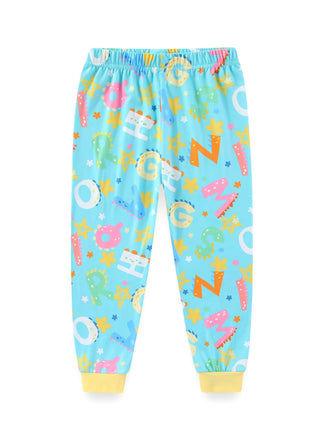 Glow Jungle Dinos Boys Cotton Night Suit