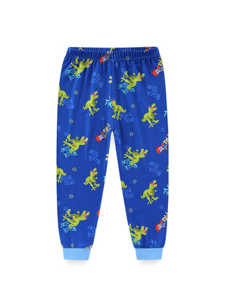 Glow T Rex Rock Star Boys Pajama Set