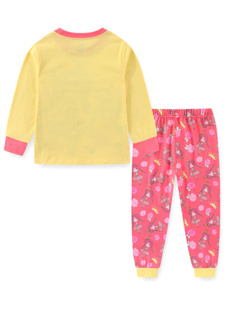 Glow Little Princess Girls Cotton Pajama Night Set
