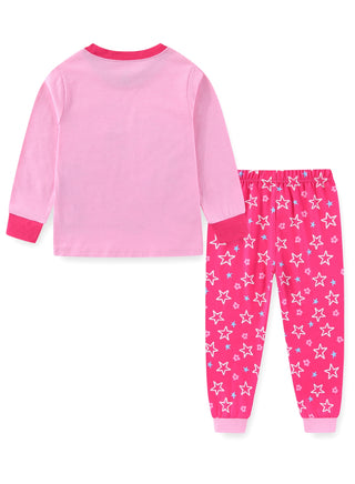 Glow Sweet Unicorn Girls Cotton Pajama Night Set
