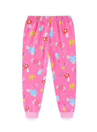 Glow Fairy Magic Girls Cotton Pajama Night Set