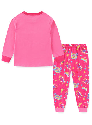 Glow Beauty Princess Girls Cotton Pajama Night Set