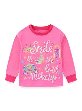 Glow Beauty Princess Girls Cotton Pajama Night Set