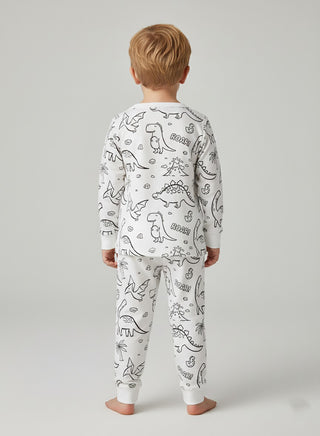 Boys Color Your Own Cotton Pajama Set