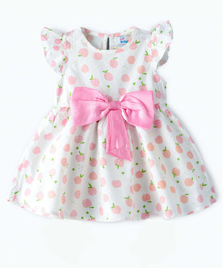Babyqlo Fruity Bow Dress - Pink