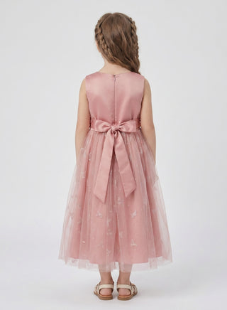 Butterfly Embellished Ball Gown Party Dresses