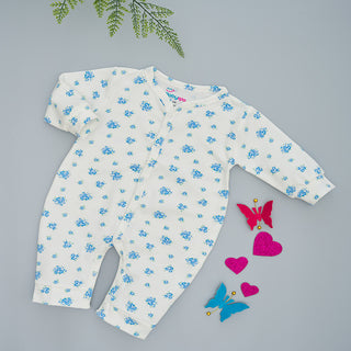 Blossom Buddies Floral Printed Pure Cotton Romper for Infants