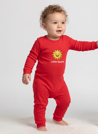 Baby Red Little Spark Sun Romper