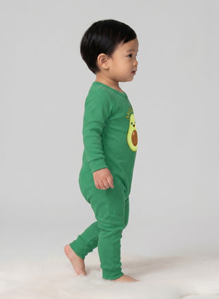 Baby Green Avo Cute Avocado Romper