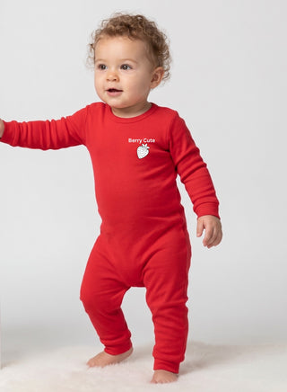 Baby Red Berry Cute Strawberry Romper