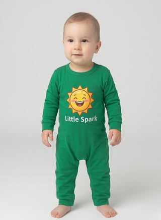 Baby Green Little Spark Sun Romper