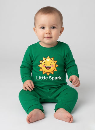 Baby Green Little Spark Sun Romper
